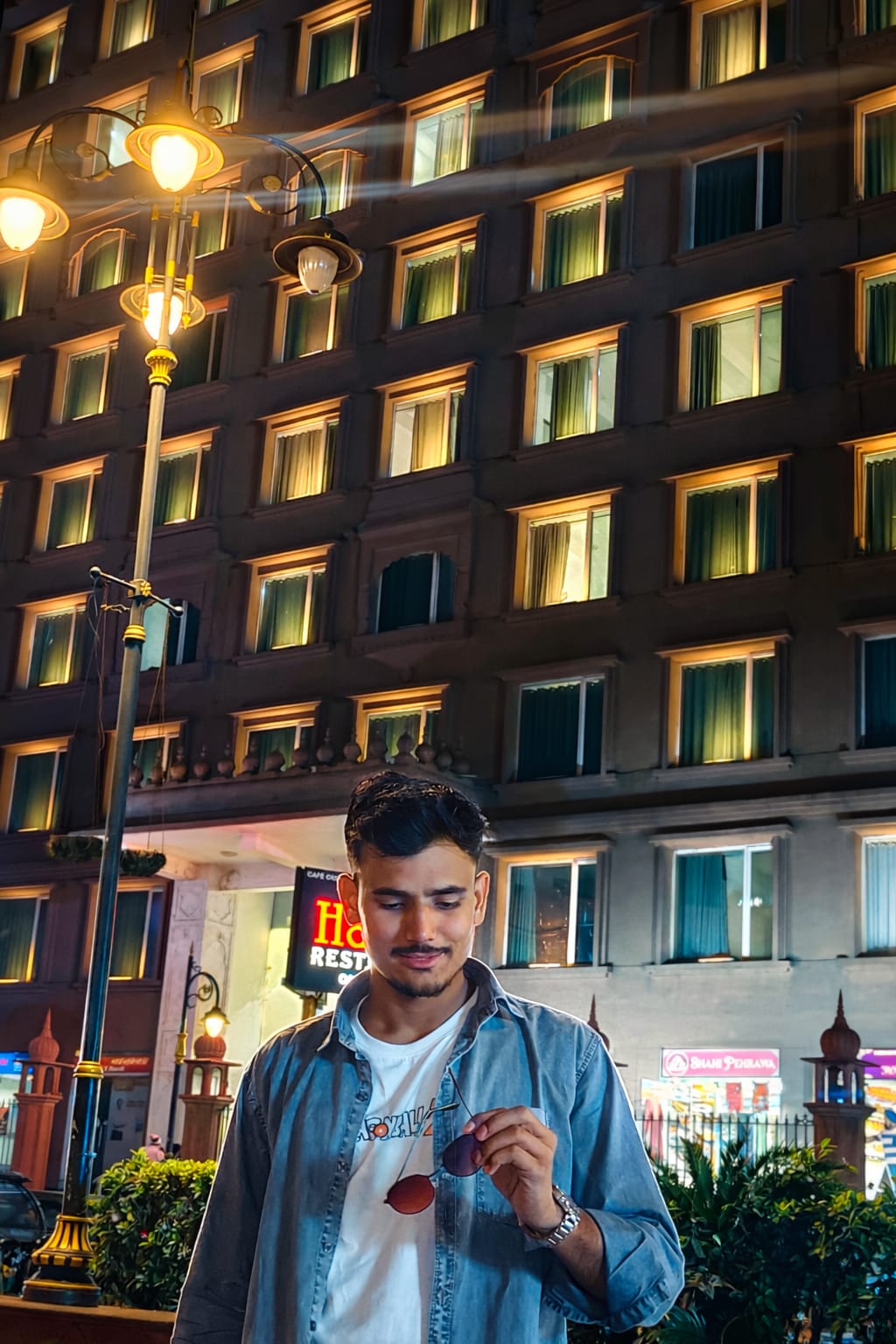 Saini Harish night portrait